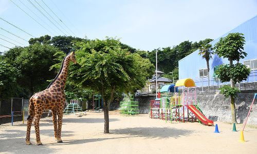 キリンのオブジェ